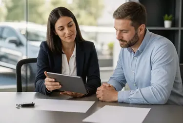Um profissional realizando o pagamento de débitos, com documentos na mesa.